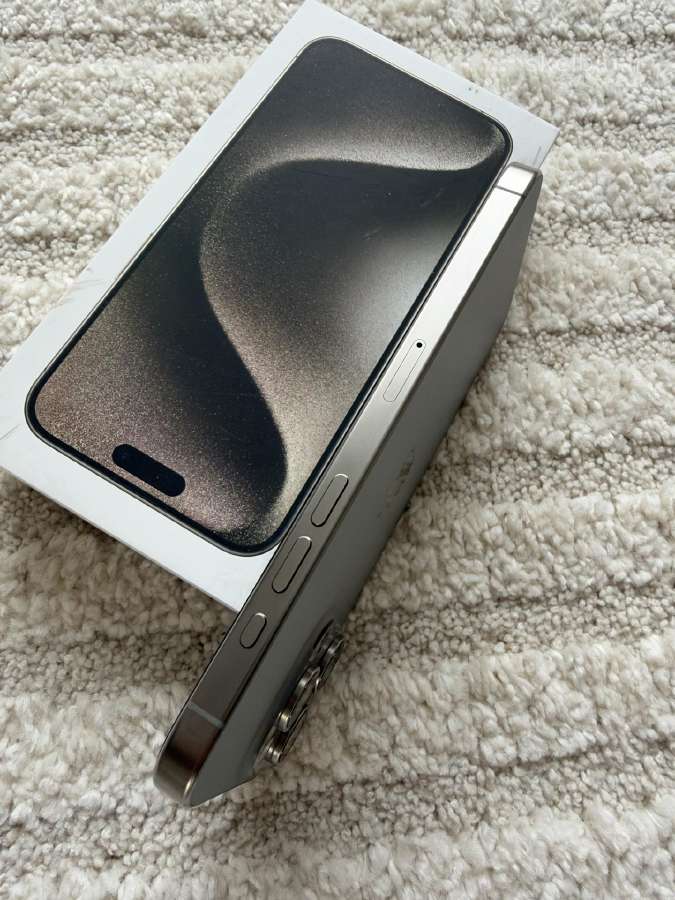 iPhone 15 Pro max 256gb Titanium - nuotraukos Nr. 3