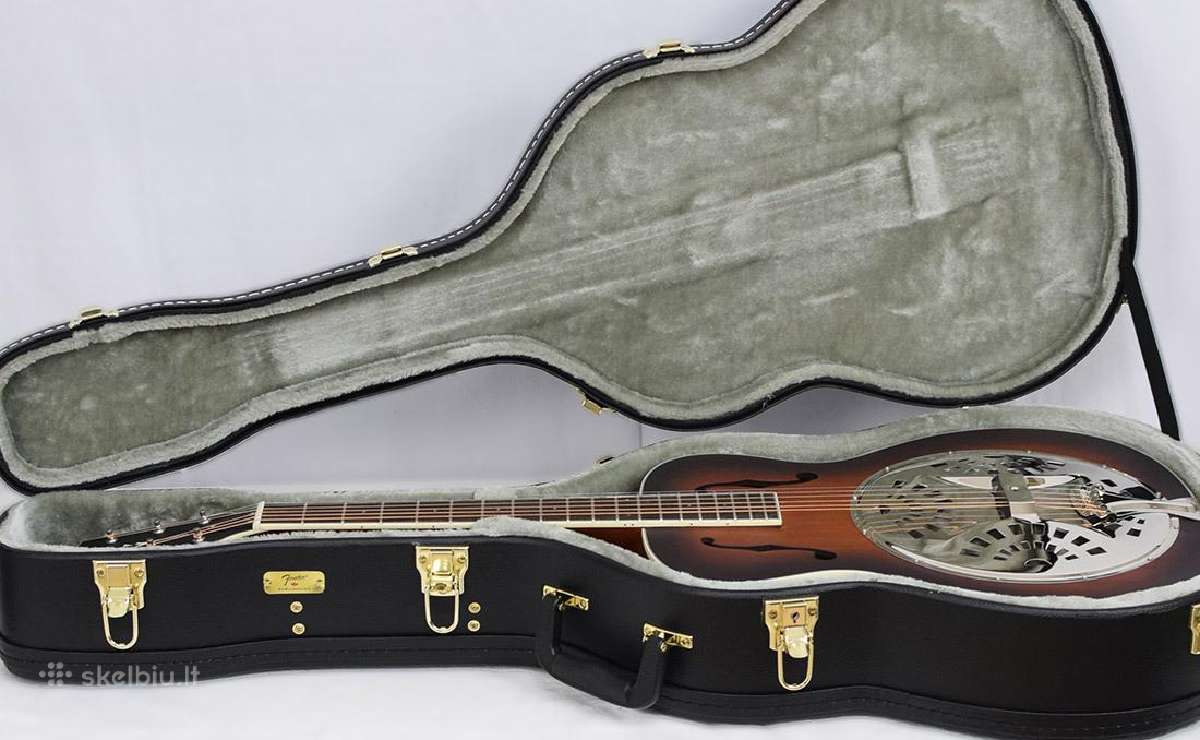 Fender Pr180 elektroakustine rezonatorine gitara - nuotraukos Nr. 2