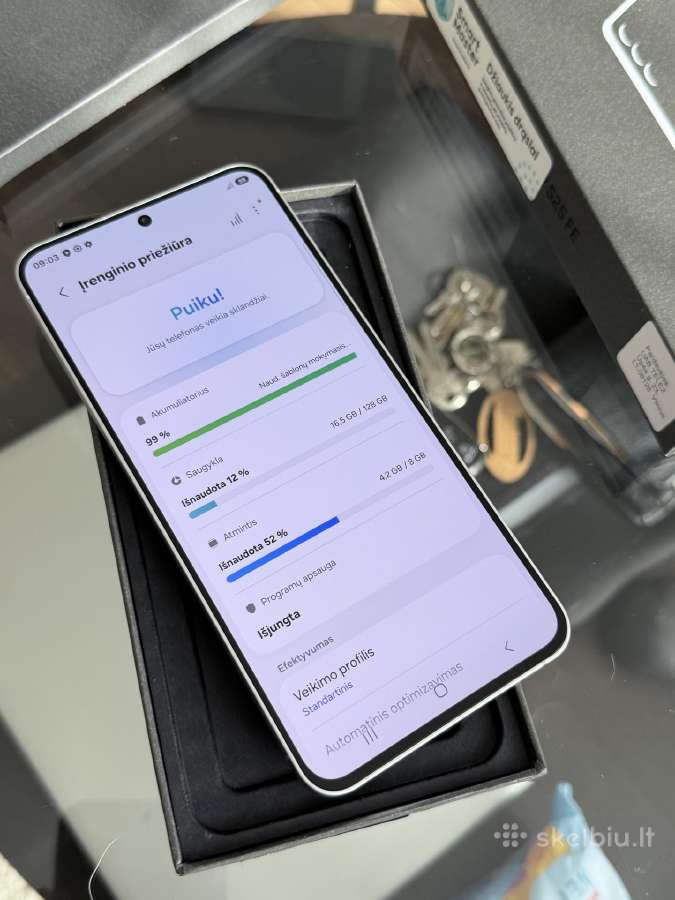 Samsung S25 Fe blokuotas - nuotraukos Nr. 7