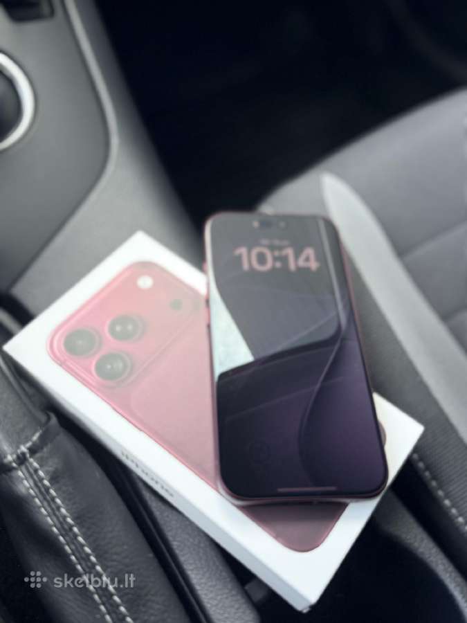 Naujas Neispakuotas 18 pro 256gb burgundy - nuotraukos Nr. 2
