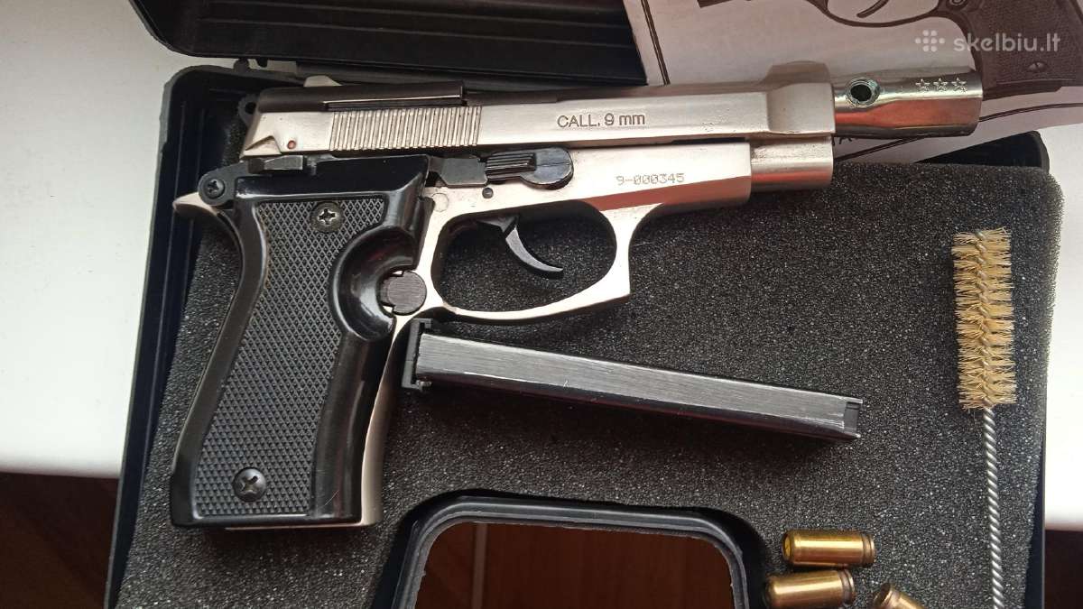 Parduodu dujinį 9mm pistoletą Blow P99a - nuotraukos Nr. 3