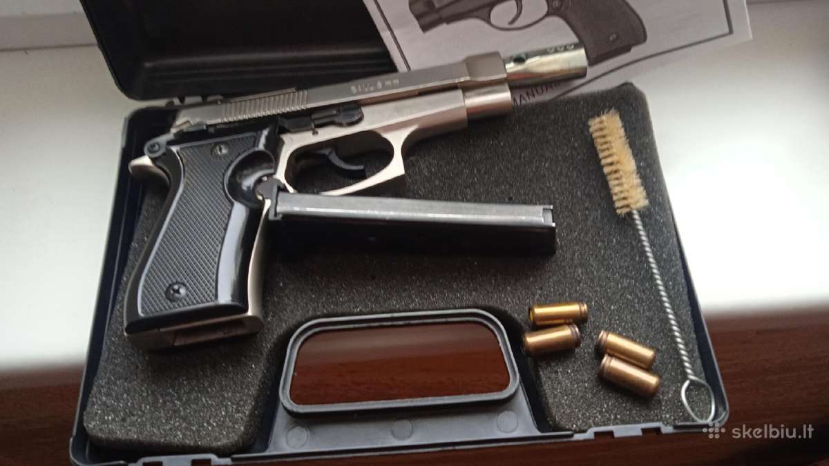 Parduodu dujinį 9mm pistoletą Blow P99a - nuotraukos Nr. 4
