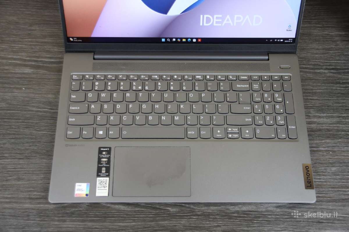 Lenovo ideapad 5 15itl05 i5-11gen 256gb fhd - nuotraukos Nr. 2