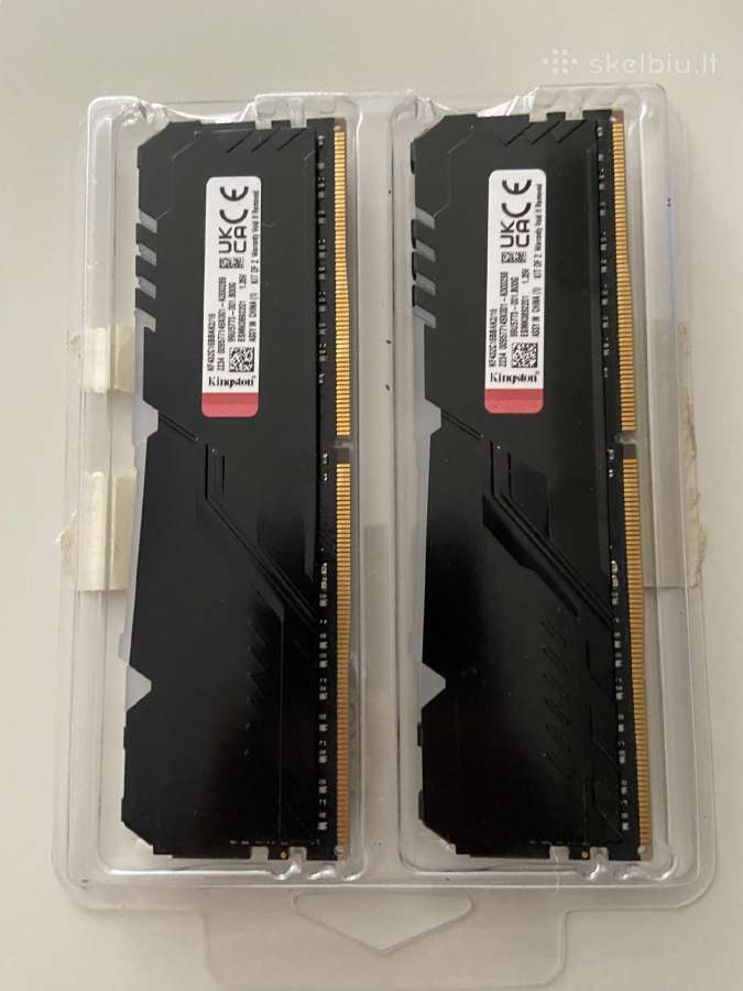 2x8gb 3200 cl16 ddr4 Kingston fury beast (pc dimm - nuotraukos Nr. 4