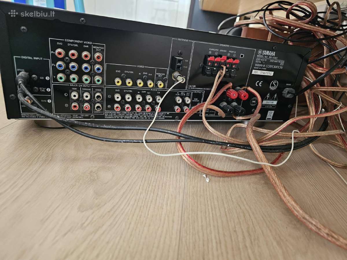 Klipsch Synergy 5.0 kolonėlių kompl. + Yamaha - nuotraukos Nr. 6