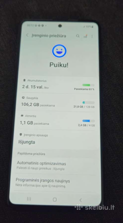 Samsung a51 - nuotraukos Nr. 3
