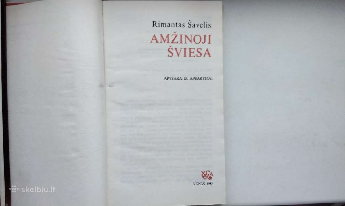 R. Šavelis. Palei žalią krantą (1970), Amžinoji šv - nuotraukos Nr. 10