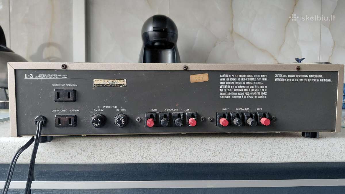 Luxman L-3 - nuotraukos Nr. 2