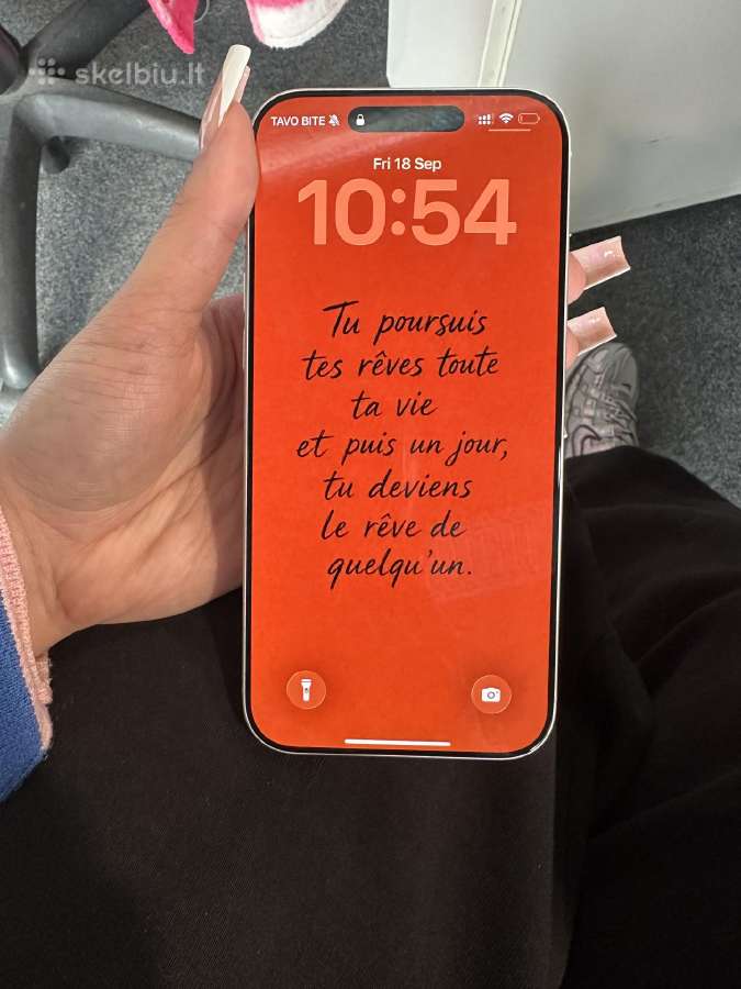 iPhone 17 pro max 256 GB Silver - nuotraukos Nr. 2