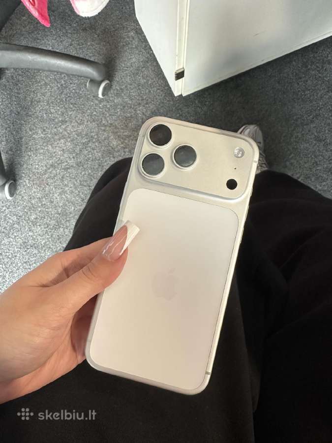 iPhone 17 pro max 256 GB Silver - nuotraukos Nr. 3