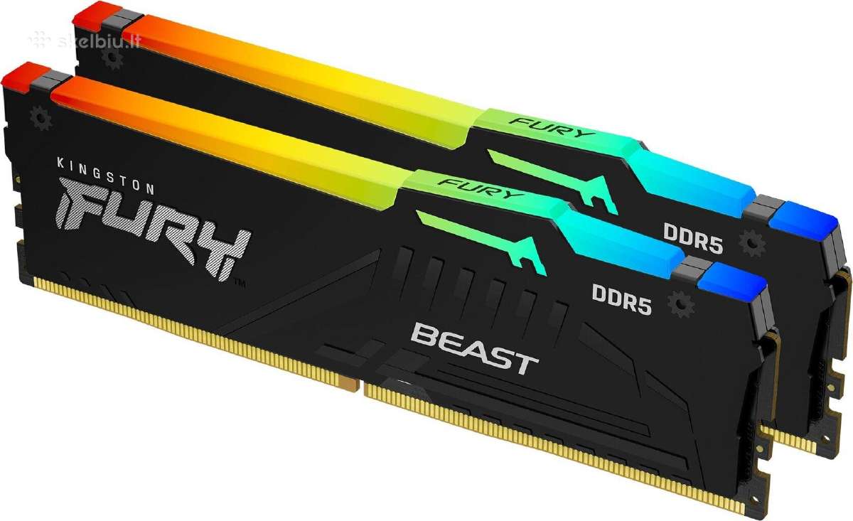2x8gb 3200 cl16 ddr4 Kingston fury beast (pc dimm - nuotraukos Nr. 5