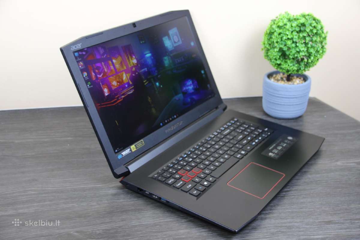 Acer Predator Helios 300 17,3 SSD+HDD 16gb gtx 4gb - nuotraukos Nr. 6