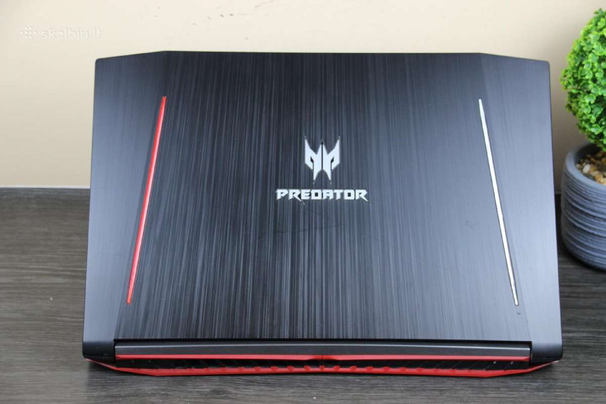Acer Predator Helios 300 17,3 SSD+HDD 16gb gtx 4gb - nuotraukos Nr. 9