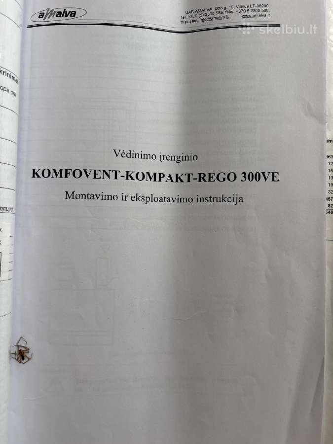Rekuperacinė sistema - nuotraukos Nr. 3