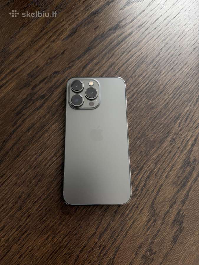 Parduodamas iPhone 13 Pro 128 GB grafito spalva - nuotraukos Nr. 3