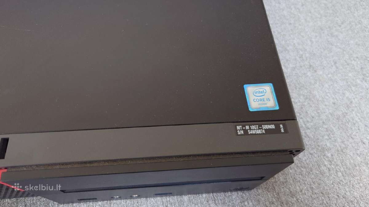Lenovo Thinkcenre M700 i5 6500 8gb RAM - nuotraukos Nr. 3