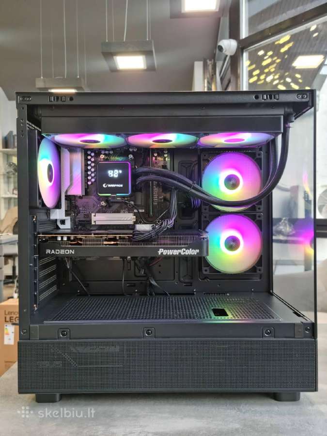 (R9) Kompiuteris Ryzen7-7700/16/1tb/rx9070/w11 - nuotraukos Nr. 2