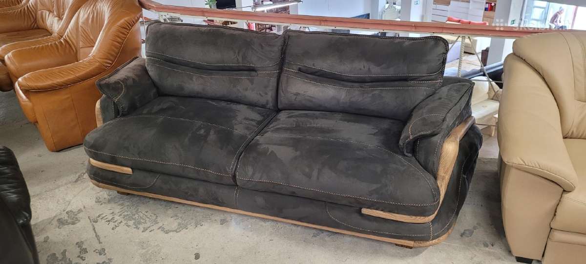 Prabangi sedima sofa su ažuolo apdaila - nuotraukos Nr. 5