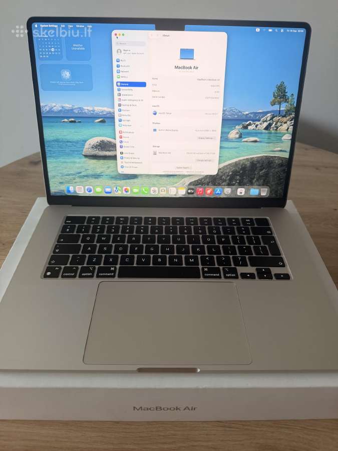 MacBook Air 15 m3 - nuotraukos Nr. 2