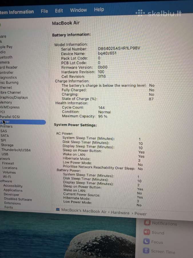 MacBook Air 15 m3 - nuotraukos Nr. 3