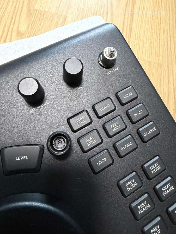 Blackmagic Davinci Resolve Micro Panele - nuotraukos Nr. 3