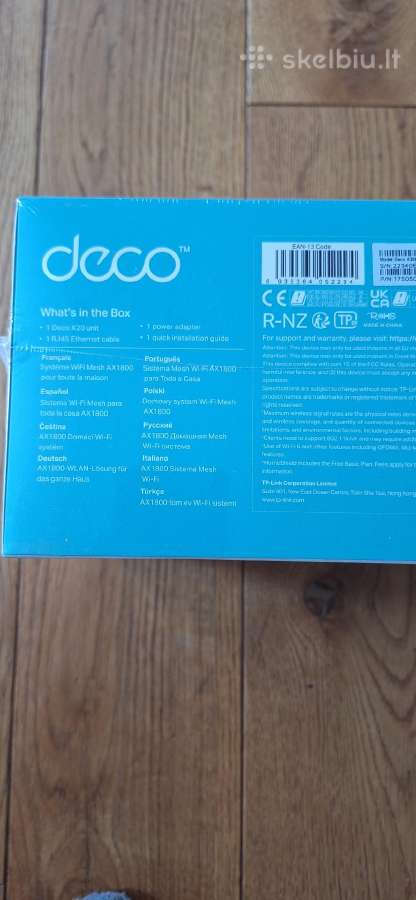 Tp-link Deco X20 (mesh maršrutizatorius) - nuotraukos Nr. 3