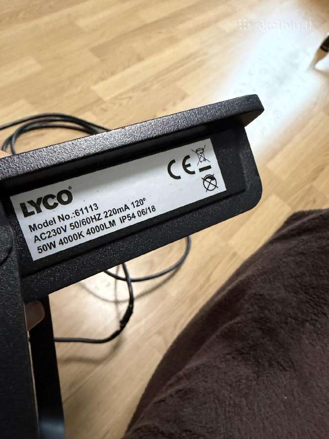 LED lauko lempa Lyco 50w 4000lumens - nuotraukos Nr. 2
