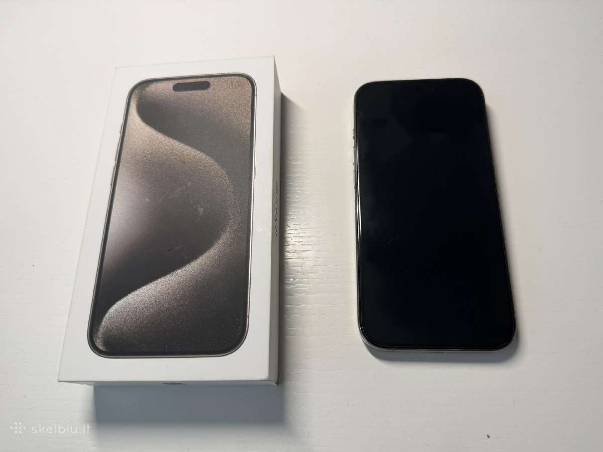iPhone 15 Pro 256gb - nuotraukos Nr. 2