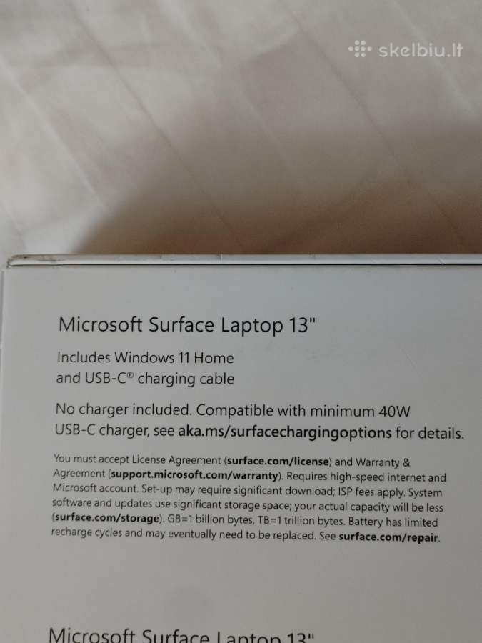 Parduodu Microsoft Surface 13" naujas - nuotraukos Nr. 6