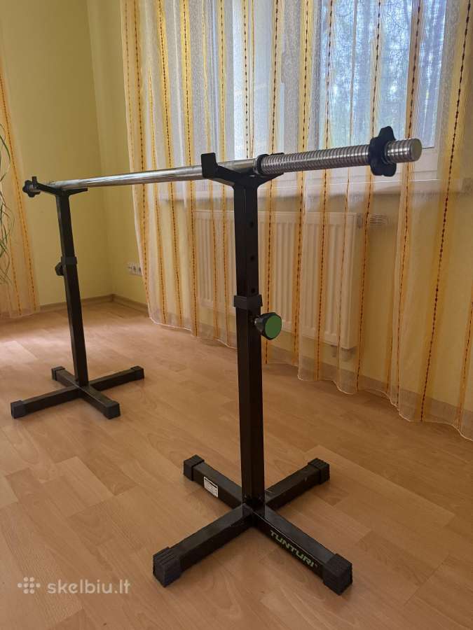 Štangos stovas su štanga - nuotraukos Nr. 2