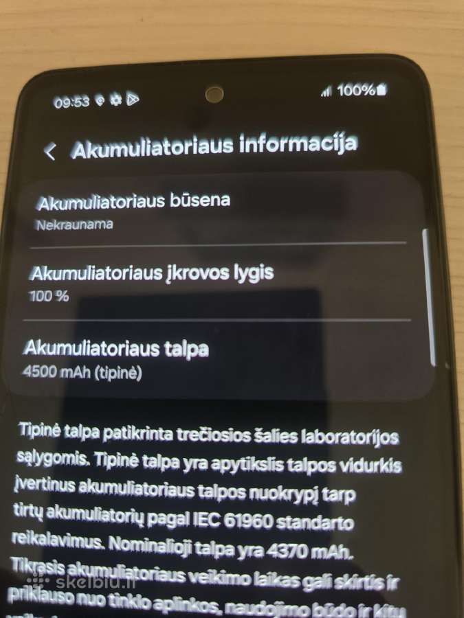 Samsung Galaxy A52 5G, 128gb/6gb RAM - nuotraukos Nr. 11