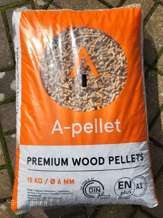 Medienos Granulės A-pellet - nuotraukos Nr. 2