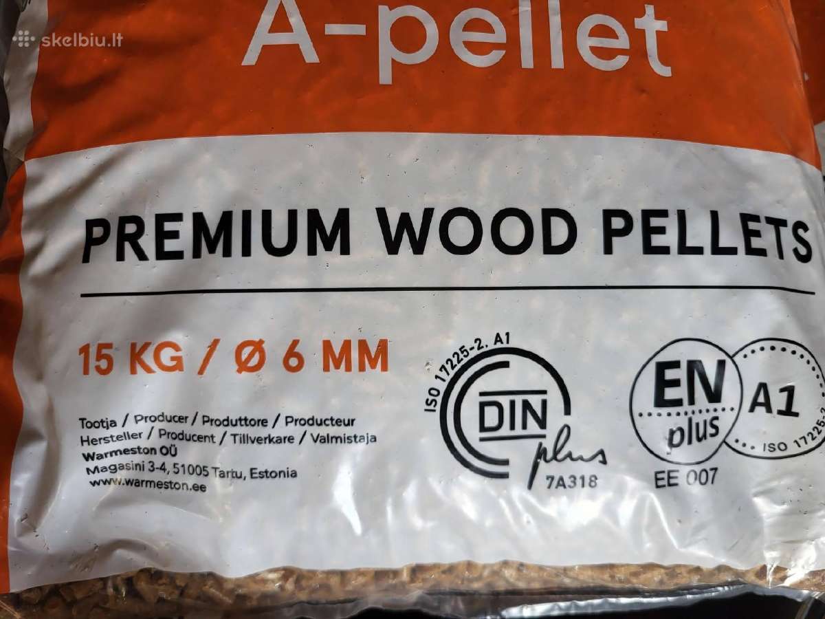 Medienos Granulės A-pellet - nuotraukos Nr. 3