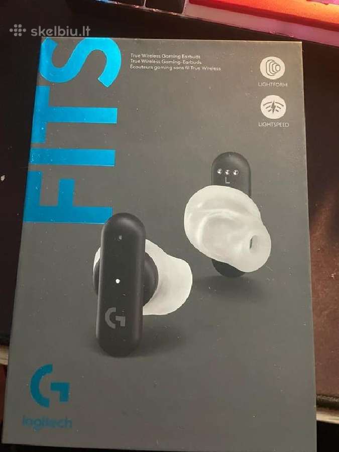 Žaidimų Ausinukai Logitech G Fits - nuotraukos Nr. 3