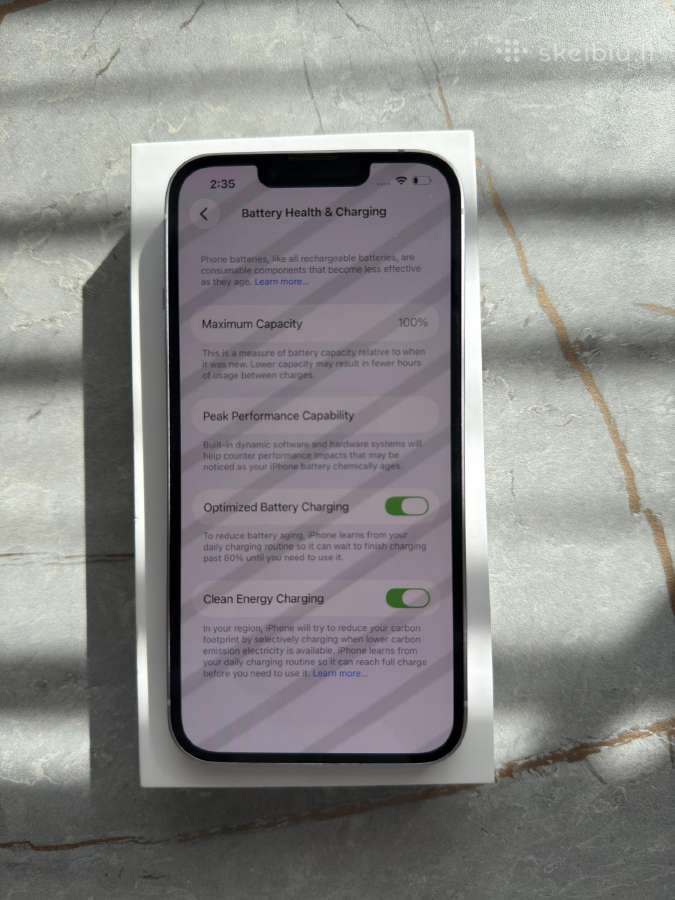 iPhone 14 128gb 100% - nuotraukos Nr. 8