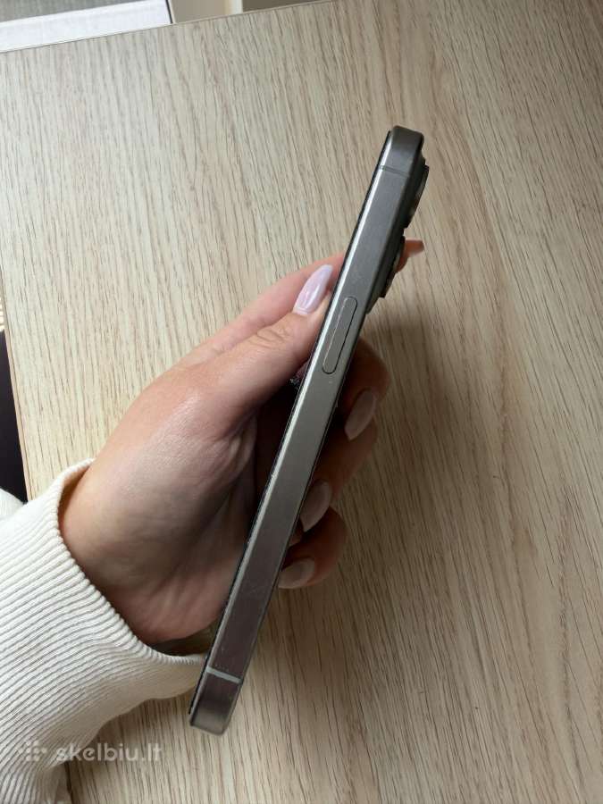 iPhone 15pro 256gb idealios būklės - nuotraukos Nr. 3