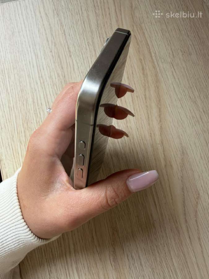 iPhone 15pro 256gb idealios būklės - nuotraukos Nr. 5