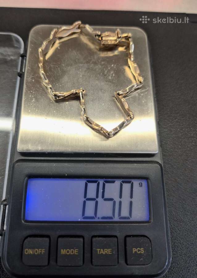 Auksinė apyrankė 8,5 gramo 585 prab.650€ - nuotraukos Nr. 2