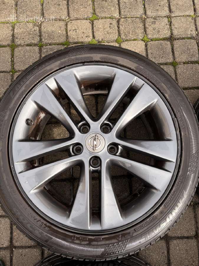 R18 Opel lieti ratai su padangom - nuotraukos Nr. 3