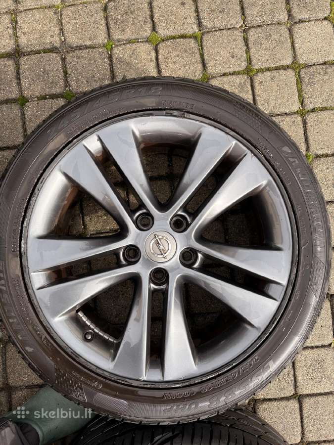 R18 Opel lieti ratai su padangom - nuotraukos Nr. 4