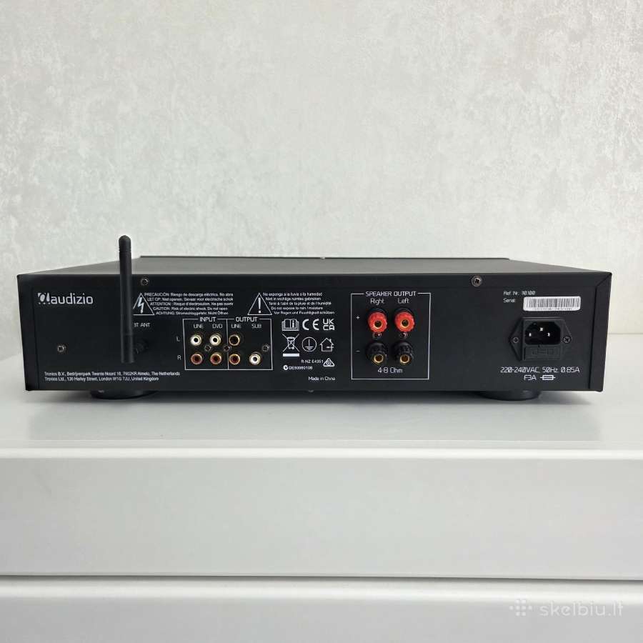 Mažai naudotas Hi-fi stiprintuvas Audizio Ad200b - nuotraukos Nr. 4