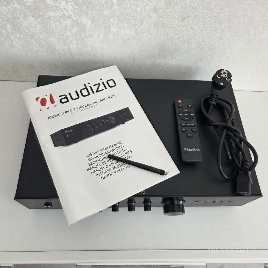 Mažai naudotas Hi-fi stiprintuvas Audizio Ad200b - nuotraukos Nr. 5