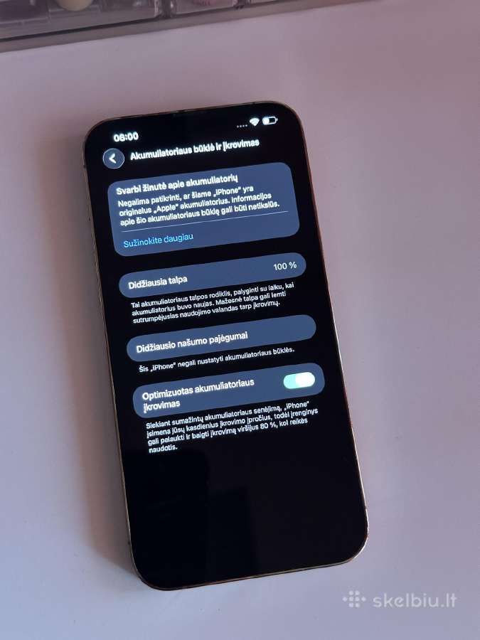iPhone 13 Pro Max 128gb - nuotraukos Nr. 5