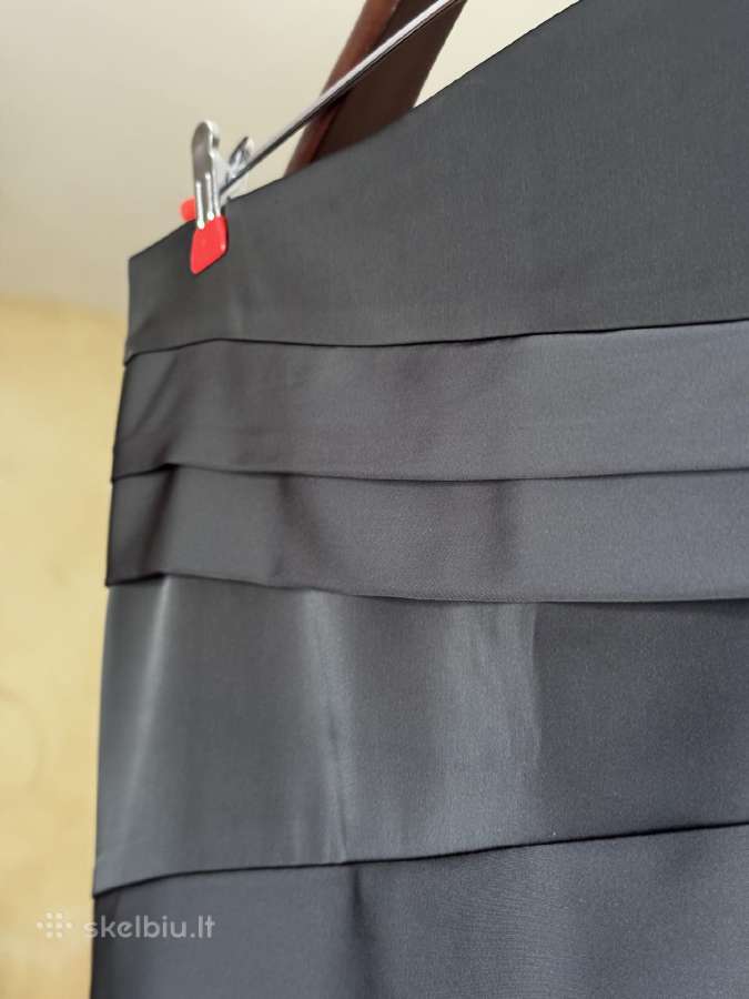 Juodas elegantiškas sijonas - nuotraukos Nr. 11