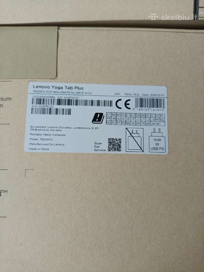 Lenovo Yoga Tab Plus - nuotraukos Nr. 3