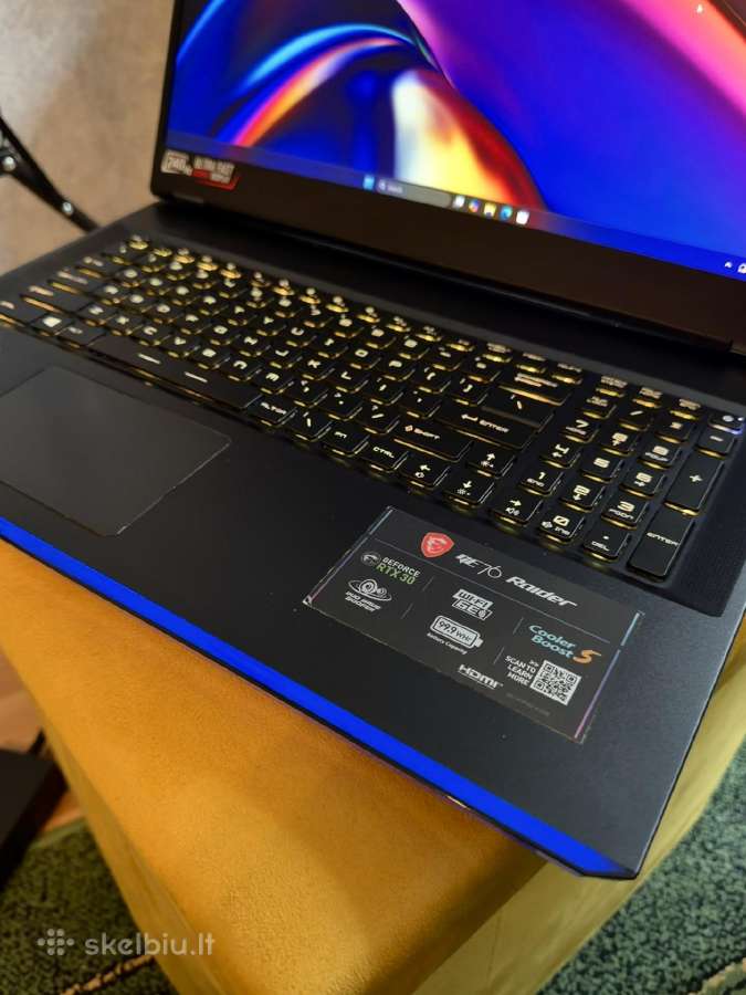 Galingas Msi Raider žaidimų kompiuteris - nuotraukos Nr. 2