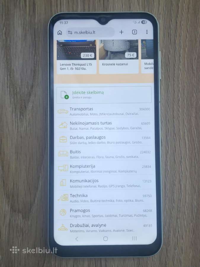 Samsung a14 + 6 deklai - nuotraukos Nr. 6