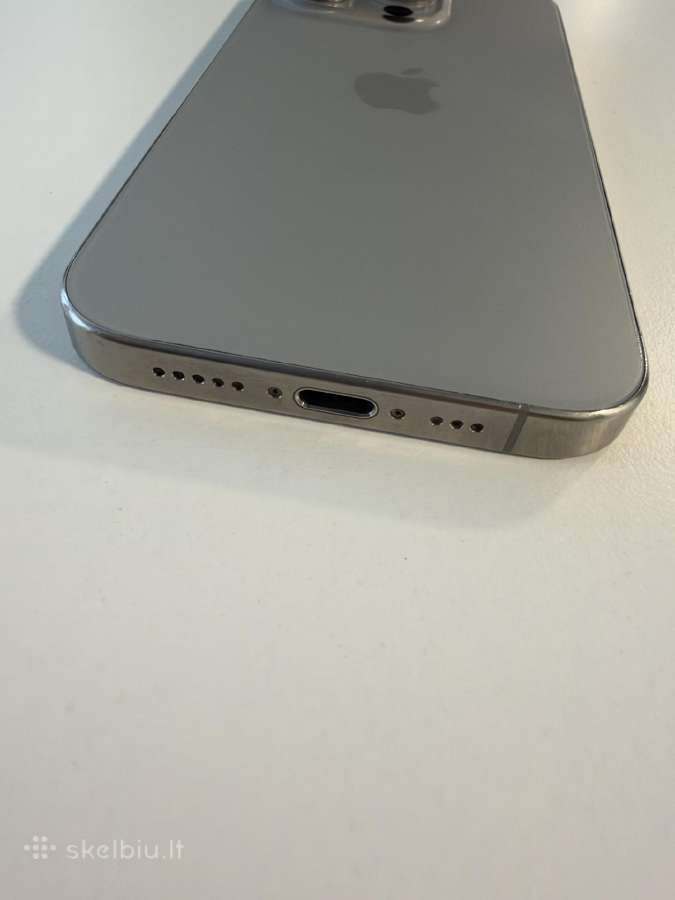 iPhone 15 pro titanium 128gb - nuotraukos Nr. 4