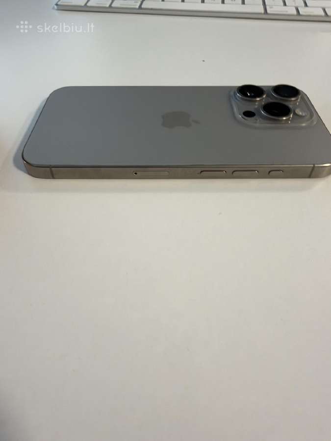 iPhone 15 pro titanium 128gb - nuotraukos Nr. 5