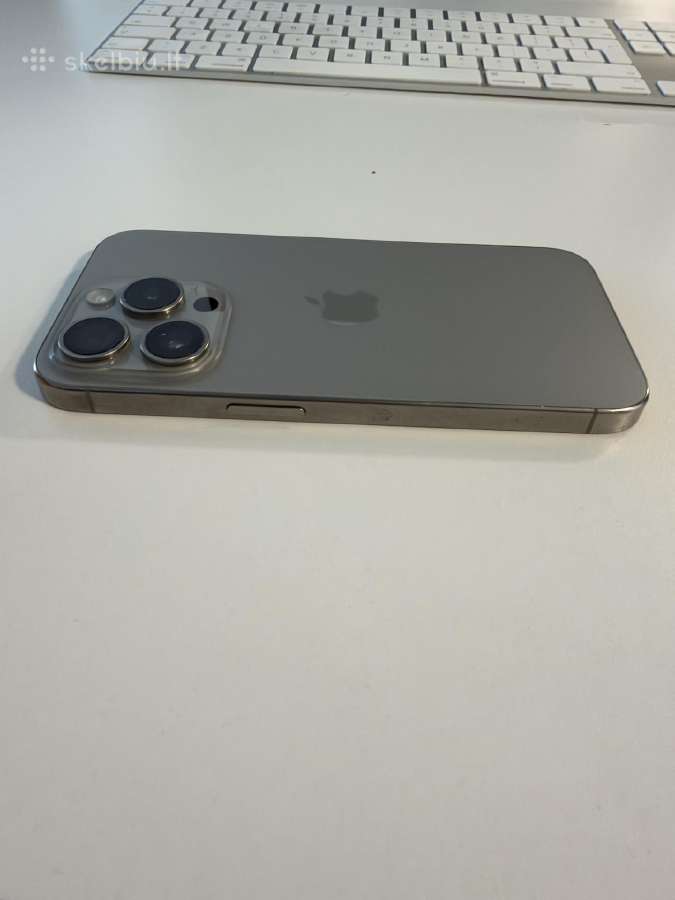 iPhone 15 pro titanium 128gb - nuotraukos Nr. 6